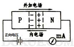 PN结上加正向电压 PN结上加正向电压