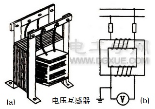 电压互感器原理图 电压互感器原理图